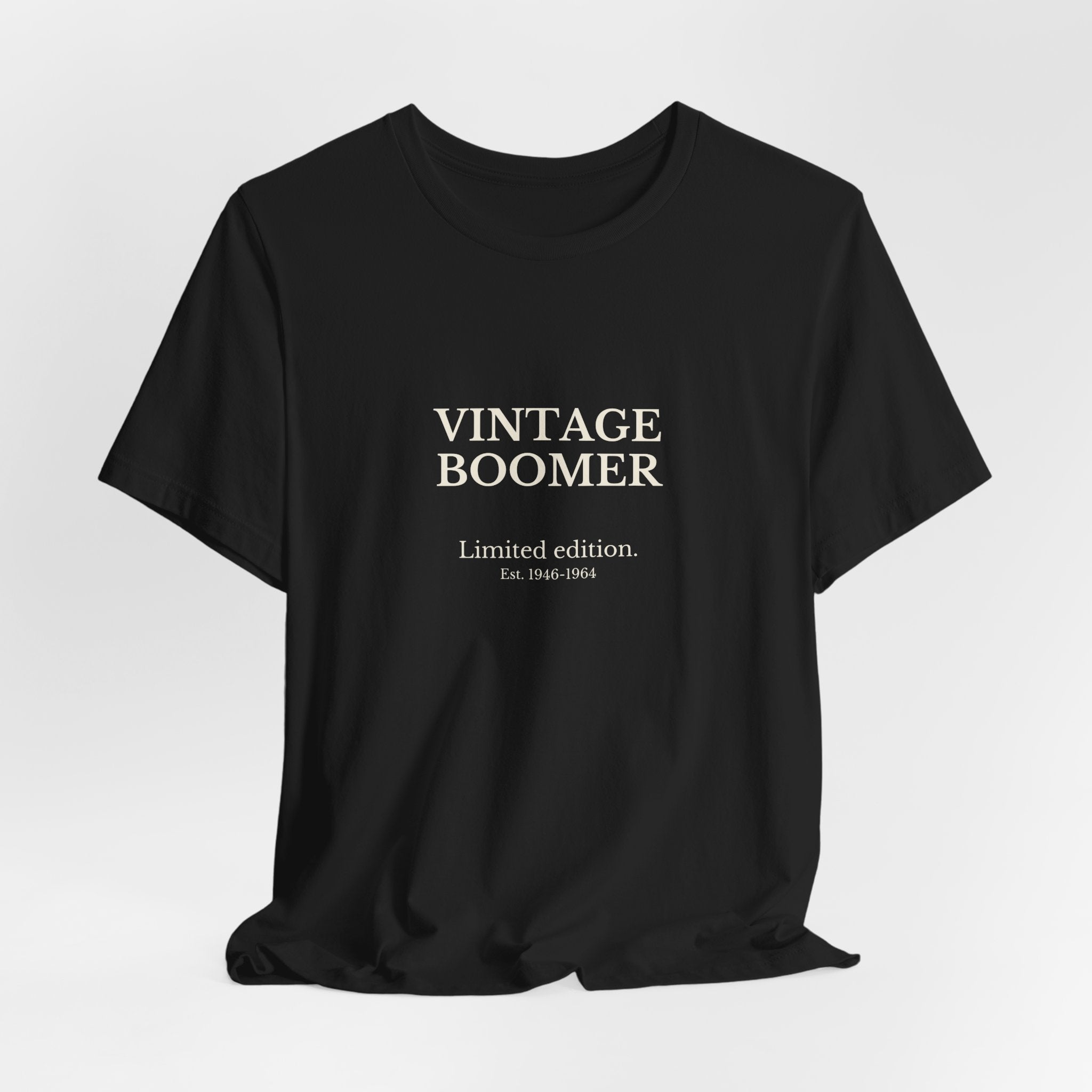 VINTAGE BOOMER TEE — “Limited Edition (Est. 1946–1964)”