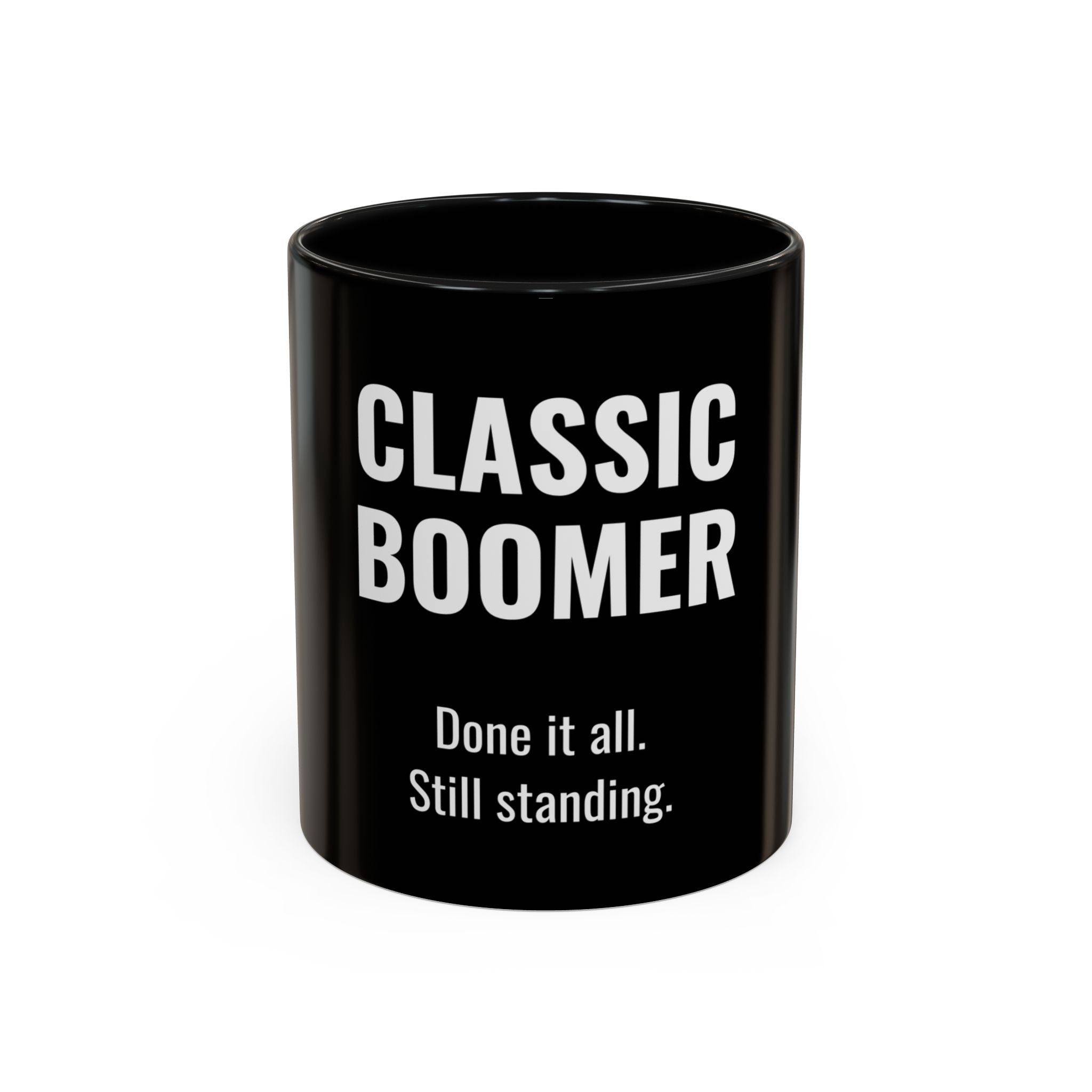 CLASSIC BOOMER - Coffee Mug w/Black Inside — 11/15oz Accent Mug