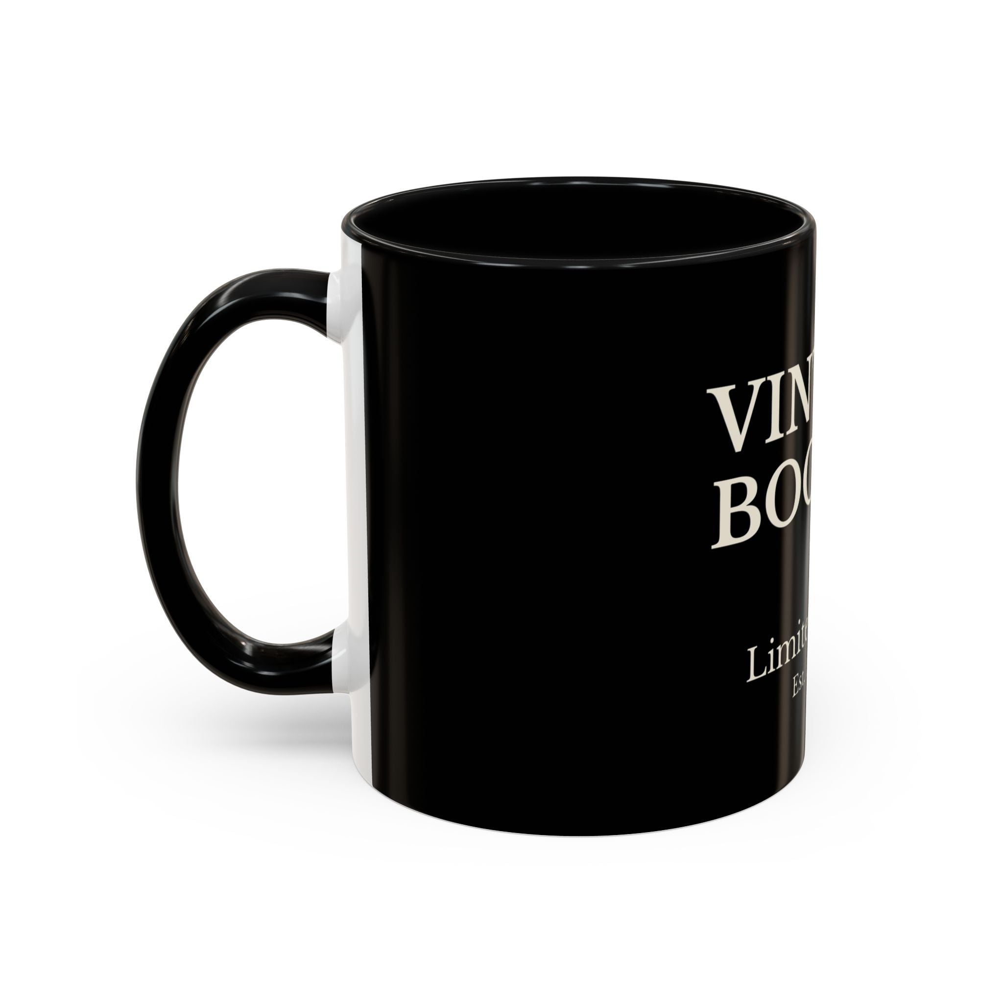 VINTAGE BOOMER - Coffee Mug w/Black Inside — 11/15oz Accent Mug