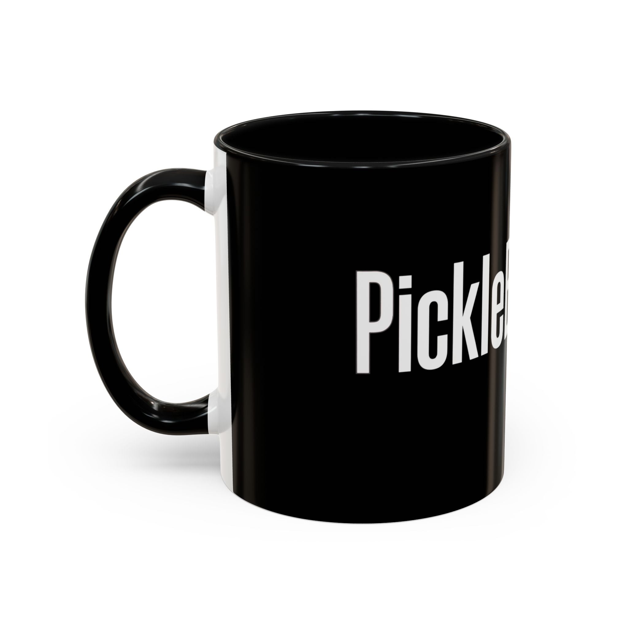 PICKLEBOOMERS™ Coffee Mug w/Black Inside — 11/15oz Accent Mug