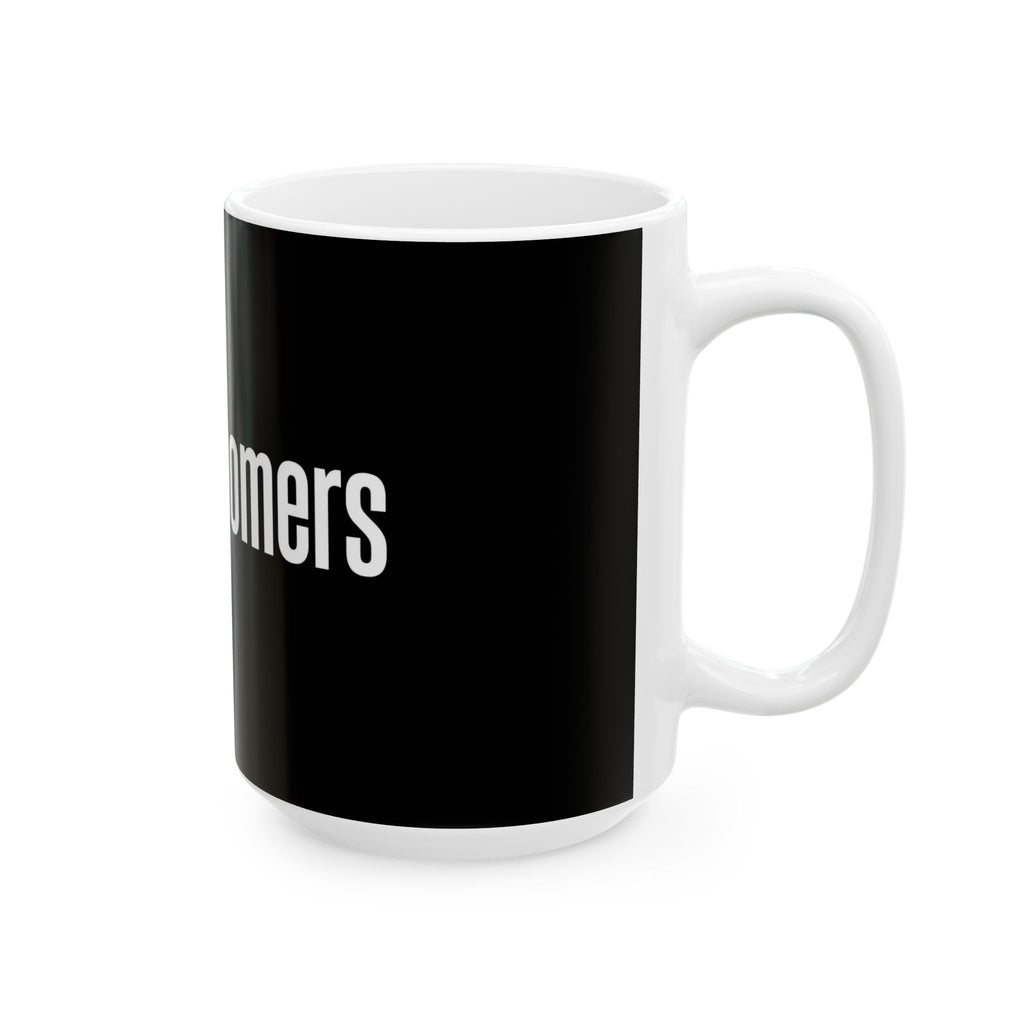 PICKLEBOOMERS Coffee Mug w/White Inside — (11oz & 15oz)