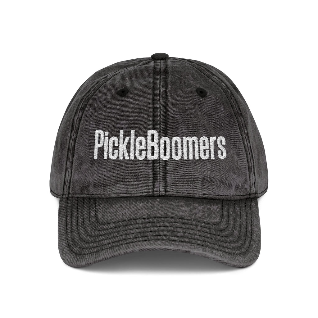 PICKLEBOOMERS™ - Embroidered Logo Cap