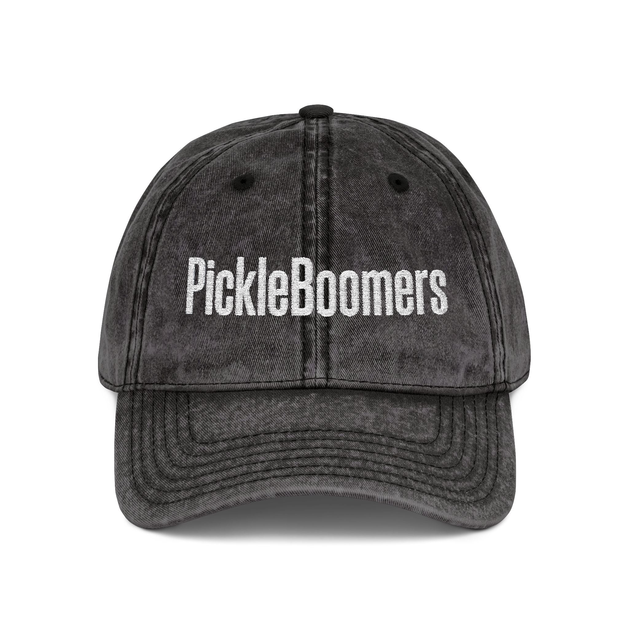 PICKLEBOOMERS™ - Embroidered Logo Cap