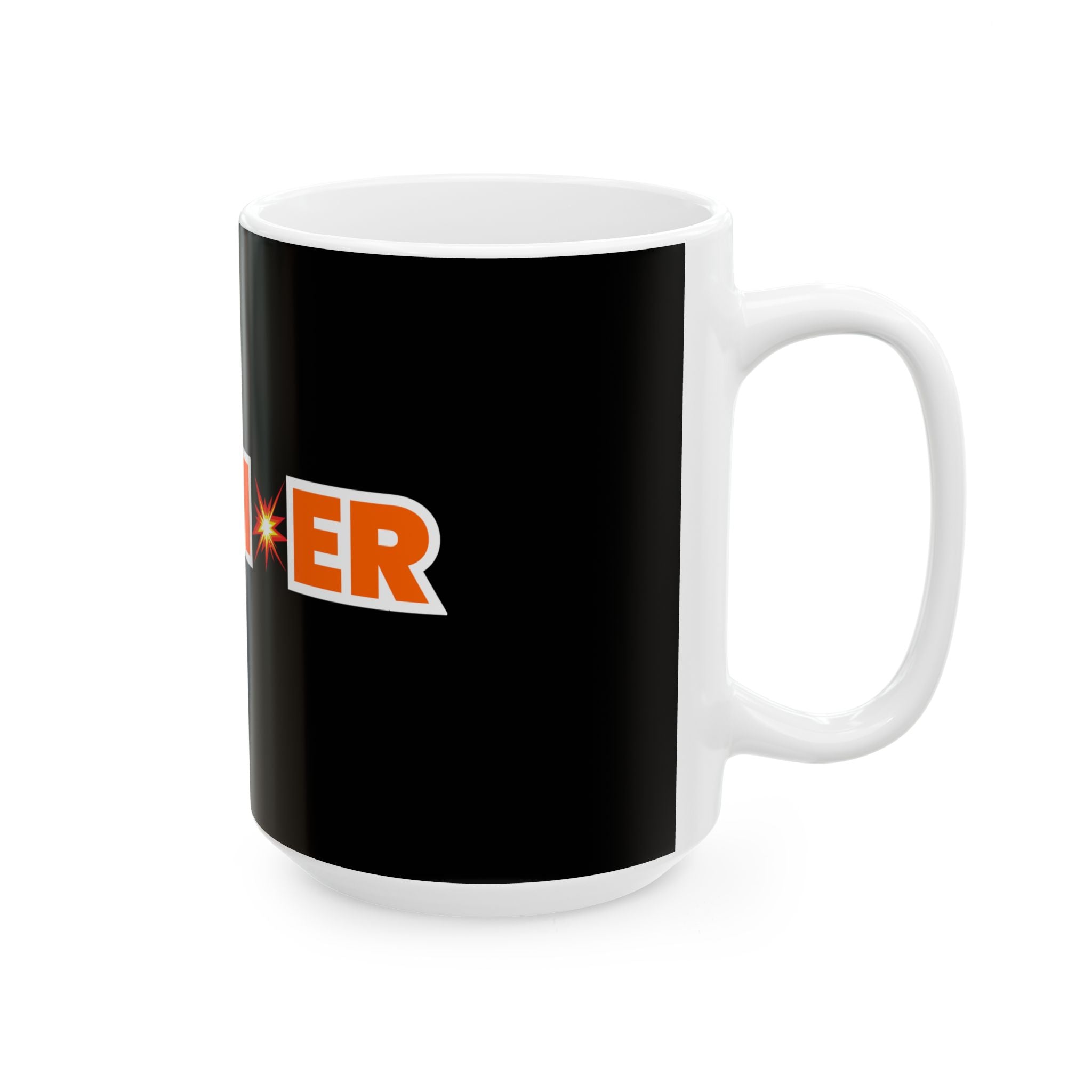 BOOM💥ER Coffee Mug w/White Inside — (11oz & 15oz)