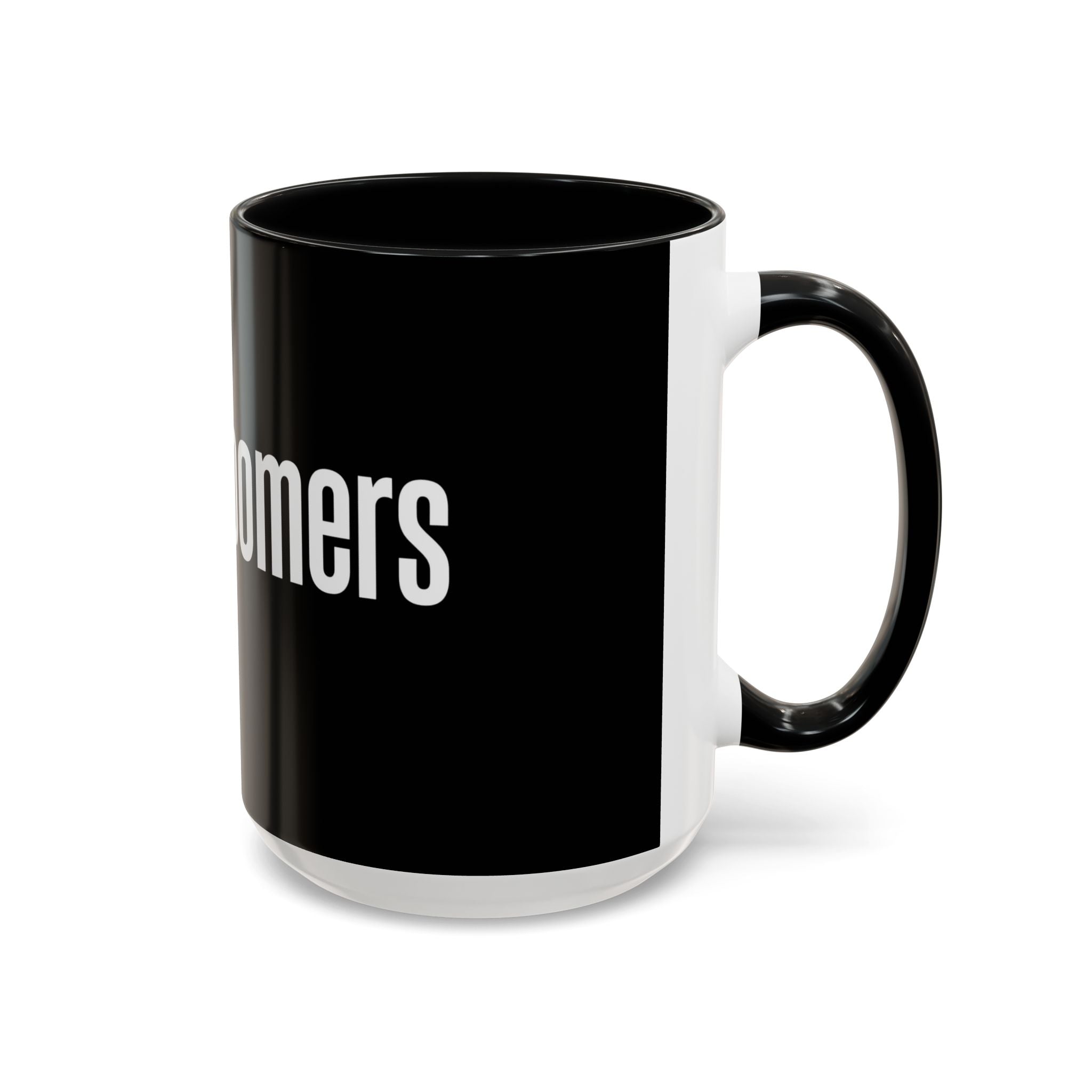 PICKLEBOOMERS™ Coffee Mug w/Black Inside — 11/15oz Accent Mug