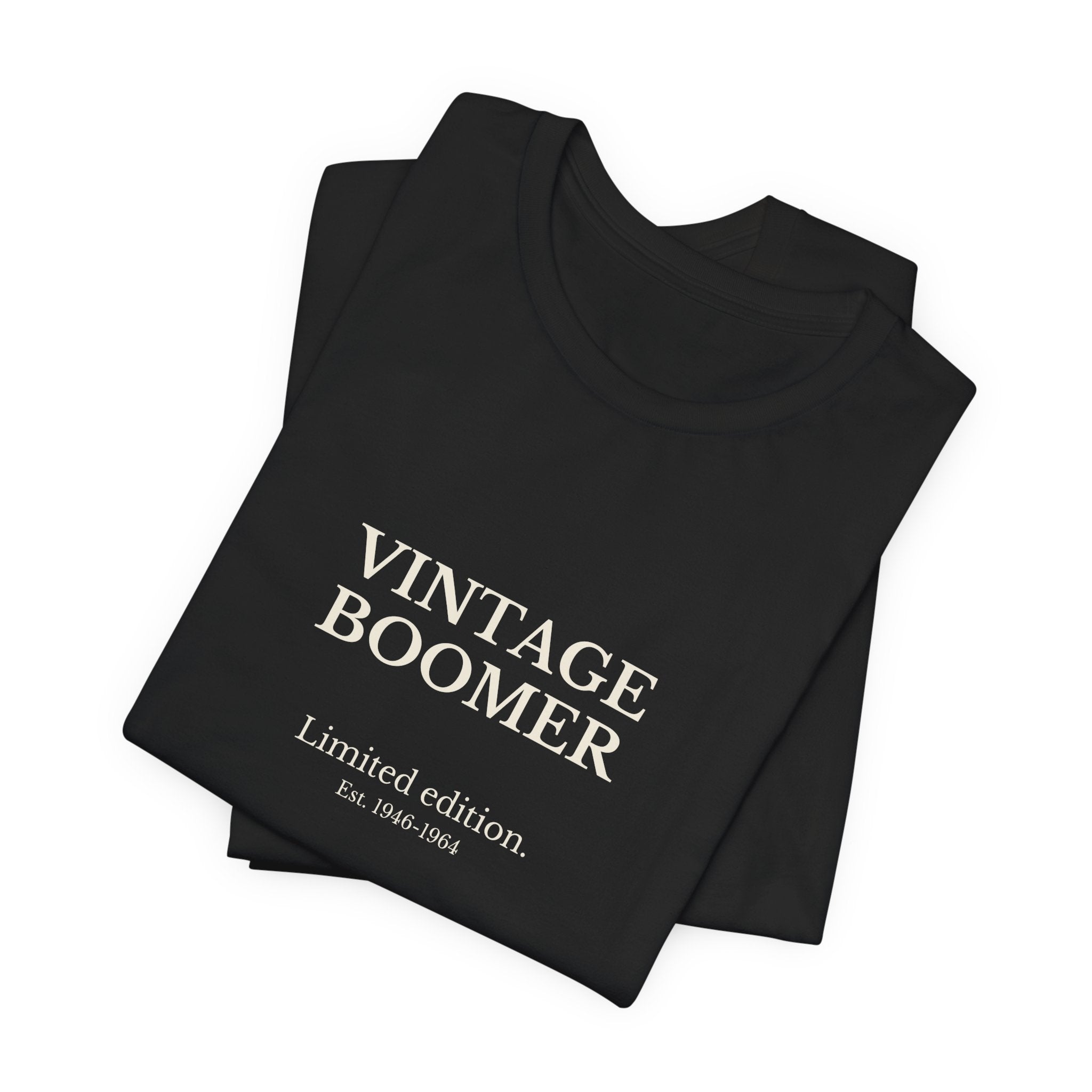 VINTAGE BOOMER TEE — “Limited Edition (Est. 1946–1964)”
