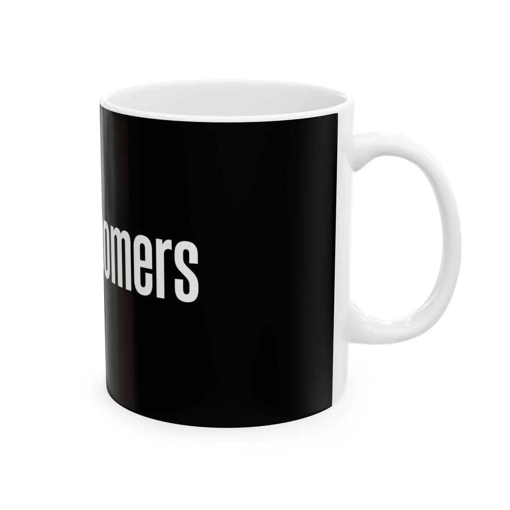 PICKLEBOOMERS Coffee Mug w/White Inside — (11oz & 15oz)