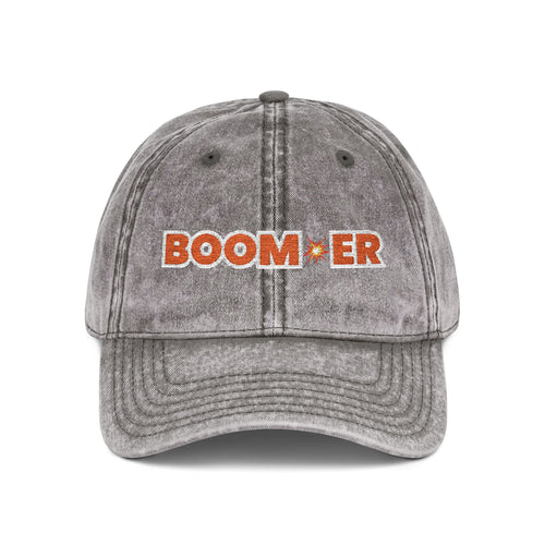 BOOM💥ER - Retro Embroidered Cap