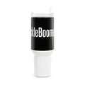 PickleBoomers™ 40oz Travel Tumbler (Black/White)