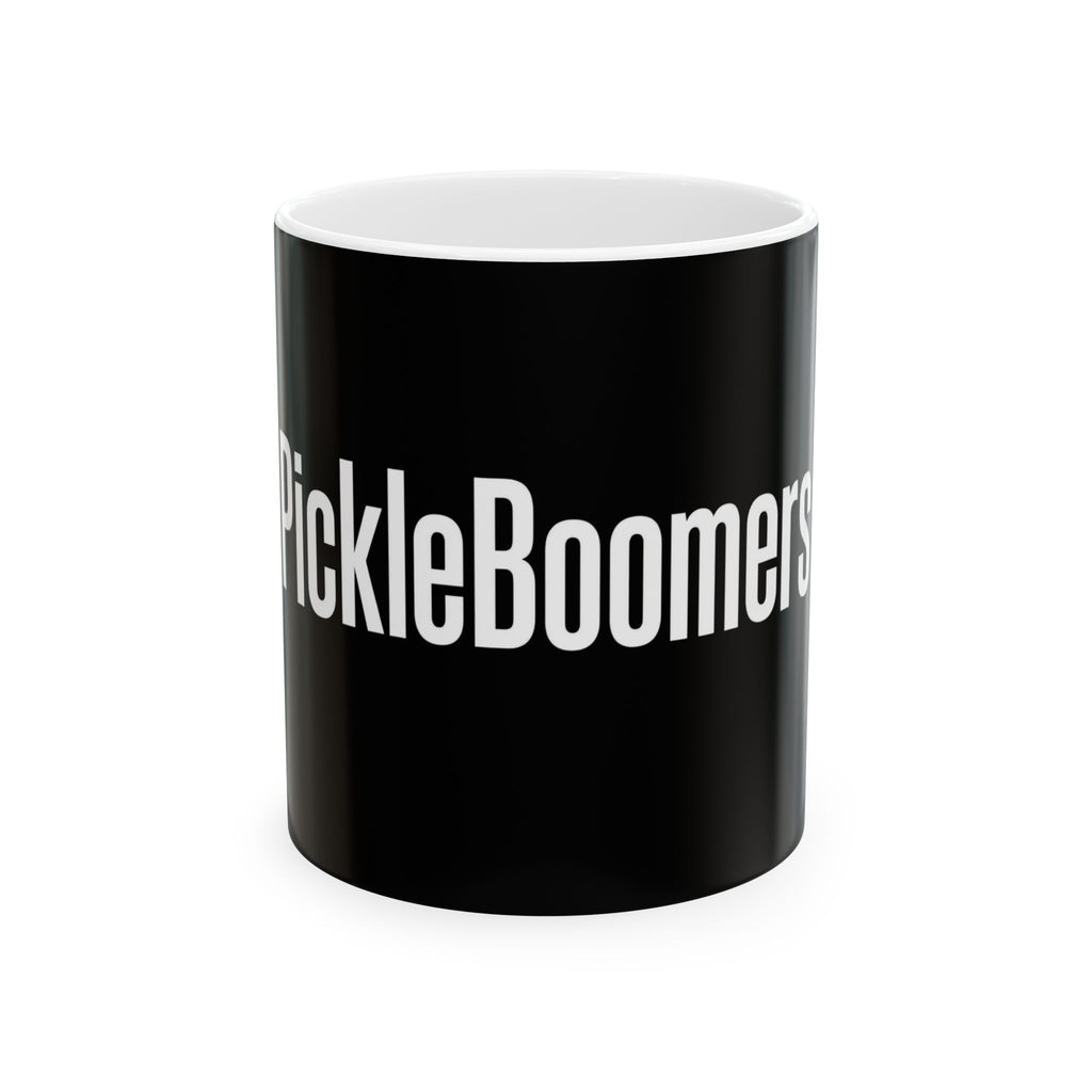 PICKLEBOOMERS Coffee Mug w/White Inside — (11oz & 15oz)